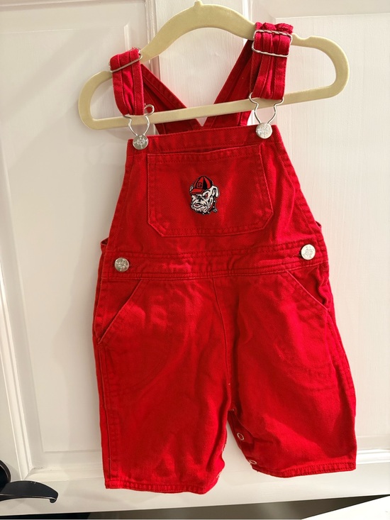 Other - UGA Red Kids' Overalls Shortalls